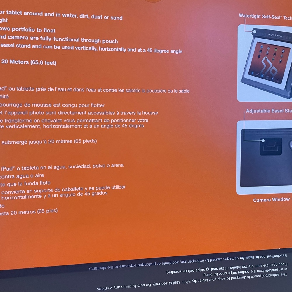 WATERPROOF TABLET PORTFOLIO - Picture 2 of 4